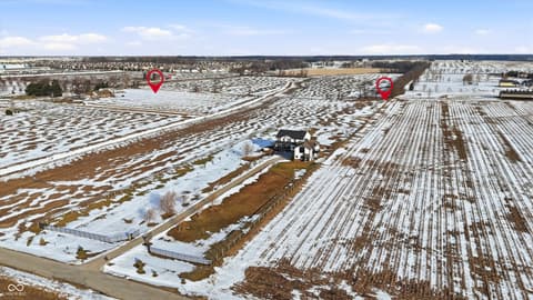 Aerial view at 3480 Billingsly Road, Greenwood, IN