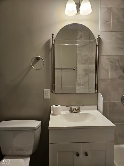 Bathroom at 3260 Baltimore Avenue, Indianapolis, IN