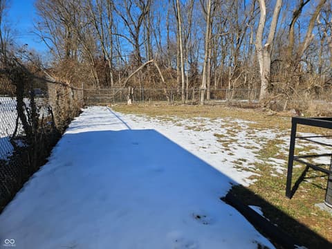 Yard at 3260 Baltimore Avenue, Indianapolis, IN