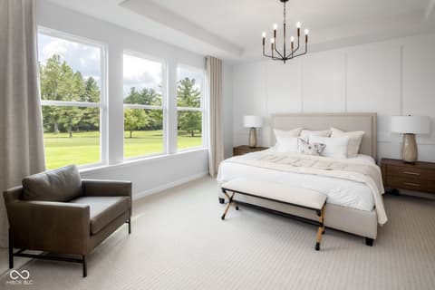 Primary bedroom at 4749 Colchester Circle, Avon, IN