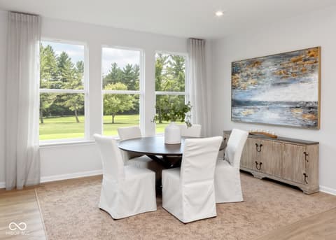 Dining room at 4749 Colchester Circle, Avon, IN