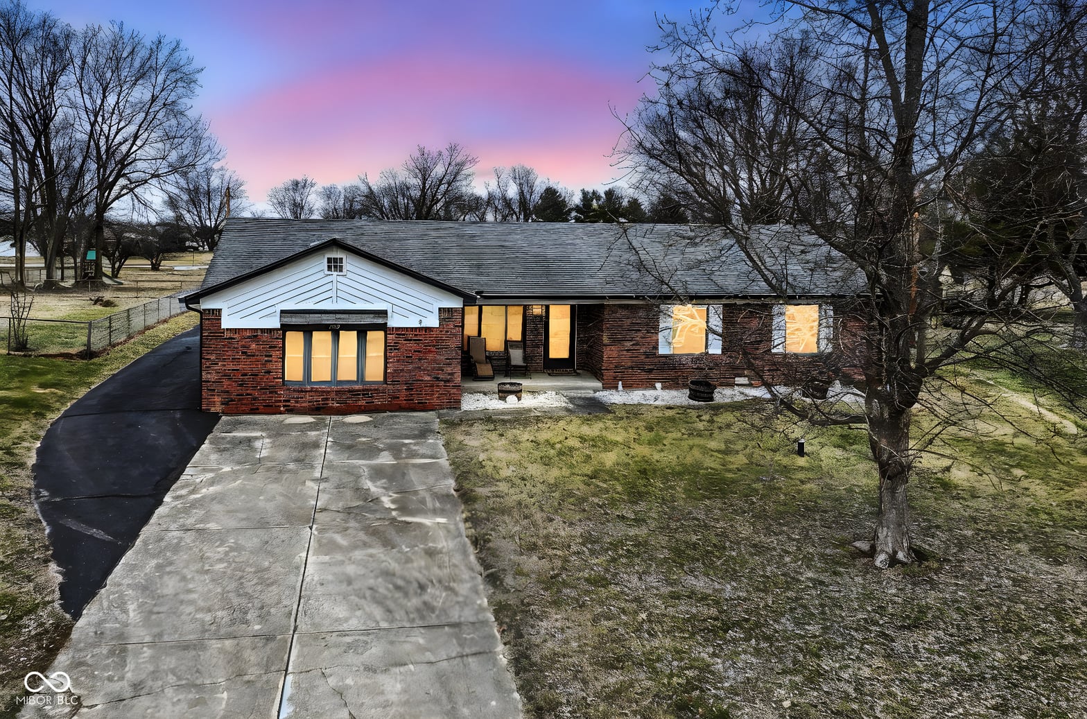 Front exterior at 382 Pinedale Drive, Avon, IN