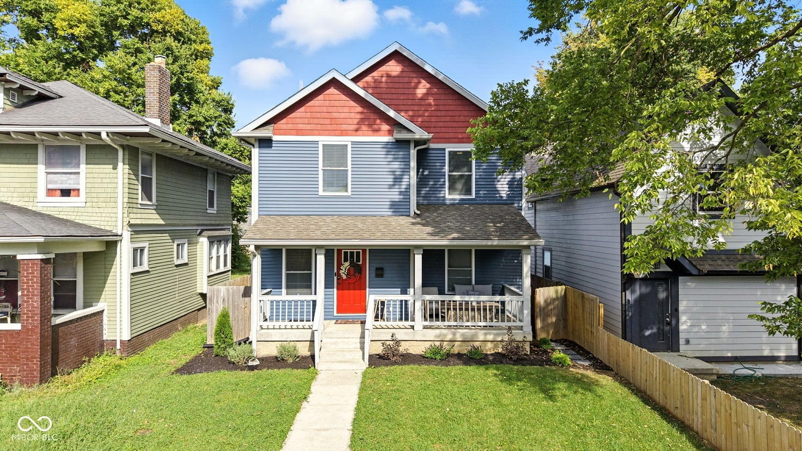 Front exterior at 2945 N New Jersey Street, Indianapolis, IN