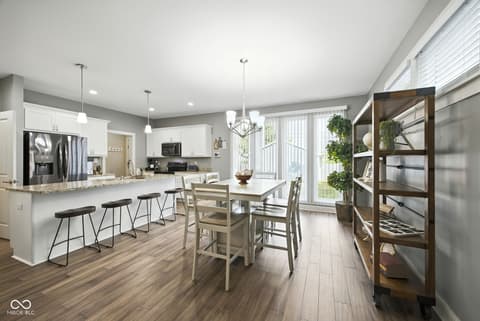 Dining room at 2945 N New Jersey Street, Indianapolis, IN