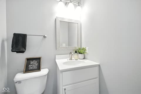 Bathroom at 2945 N New Jersey Street, Indianapolis, IN