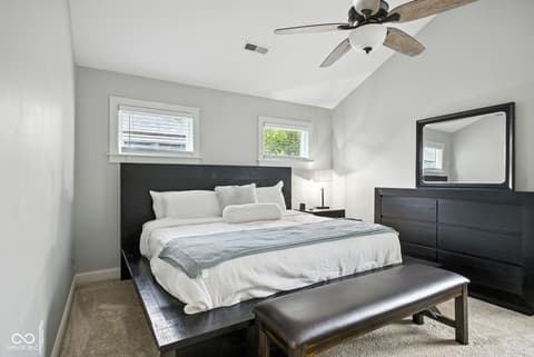Bedroom at 2945 N New Jersey Street, Indianapolis, IN