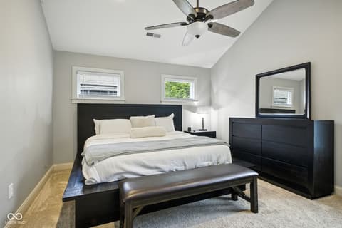 Bedroom at 2945 N New Jersey Street, Indianapolis, IN