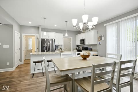 Dining room at 2945 N New Jersey Street, Indianapolis, IN