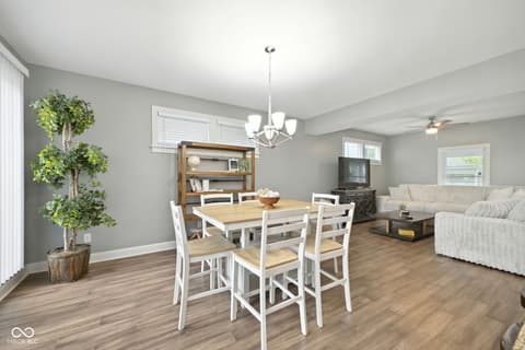 Dining room at 2945 N New Jersey Street, Indianapolis, IN