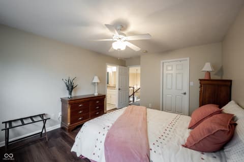 Bedroom at 558 Fox Lane, Carmel, IN