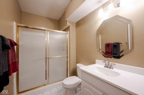 Bathroom at 558 Fox Lane, Carmel, IN