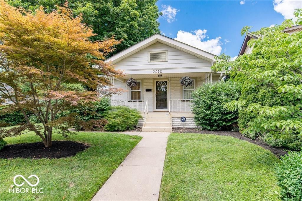 Front exterior at 2658 Allen Avenue, Indianapolis, IN