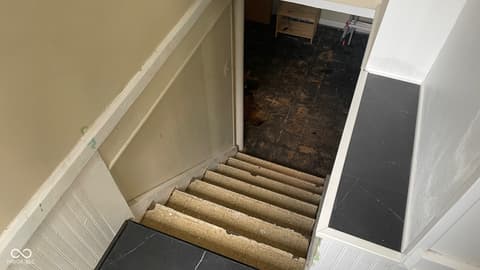 Basement at 2658 Allen Avenue, Indianapolis, IN