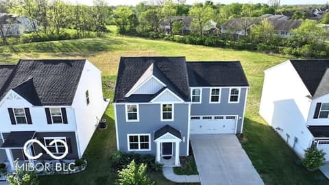 Aerial view at 3193 E Maygrove Drive, Danville, IN