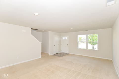 Living room at 3193 E Maygrove Drive, Danville, IN