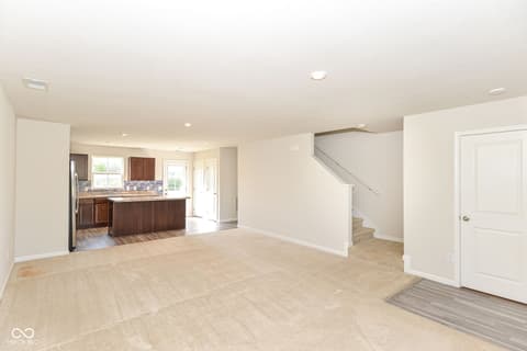 Living room at 3193 E Maygrove Drive, Danville, IN