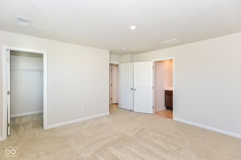 Primary bedroom at 3193 E Maygrove Drive, Danville, IN