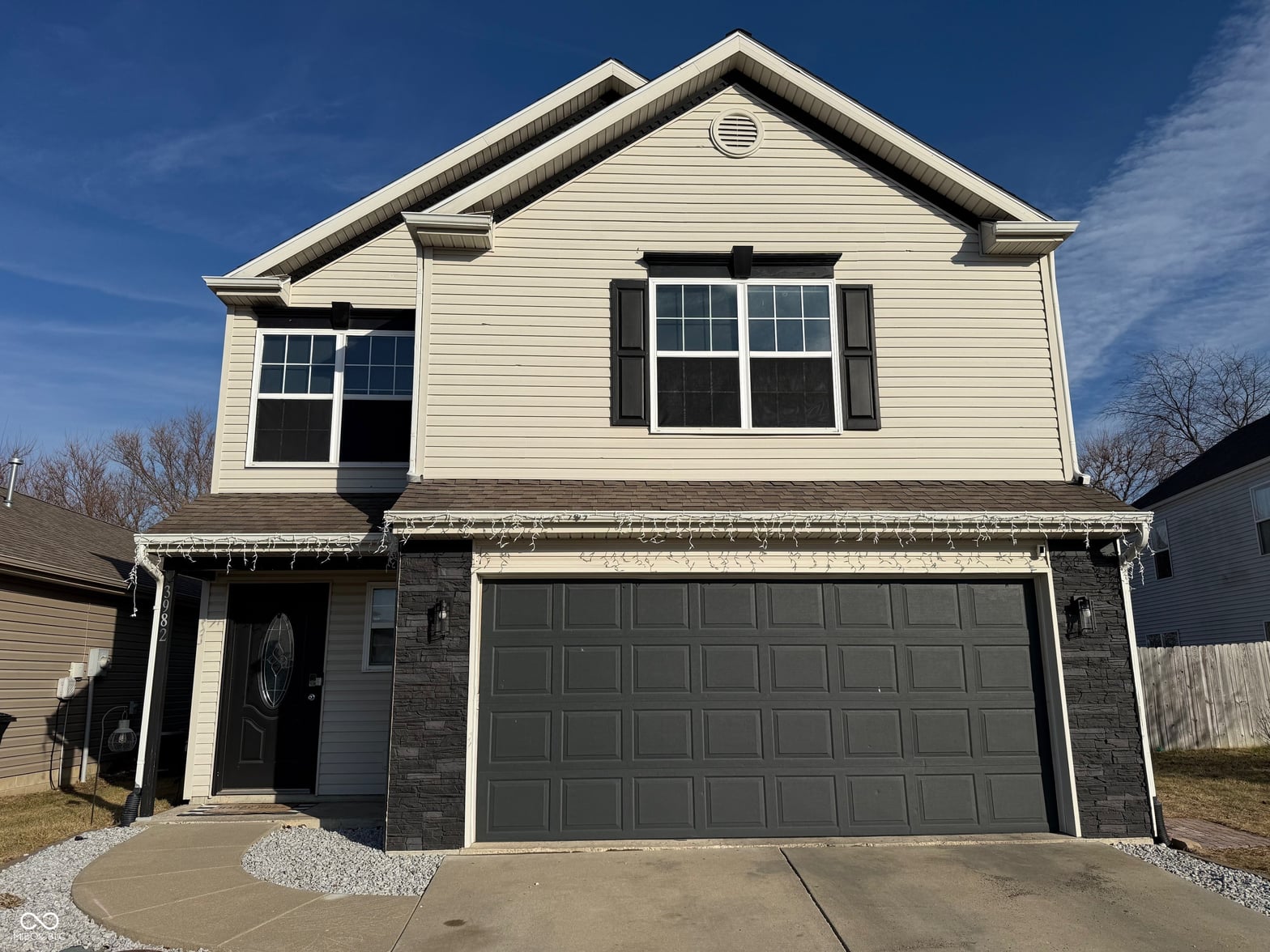 Front exterior at 3982 Abraham Court, Lafayette, IN