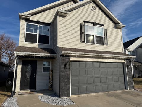 Front exterior at 3982 Abraham Court, Lafayette, IN