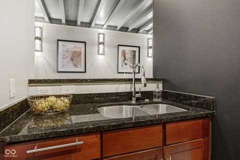 Dining room at 630 N College Avenue, Indianapolis, IN