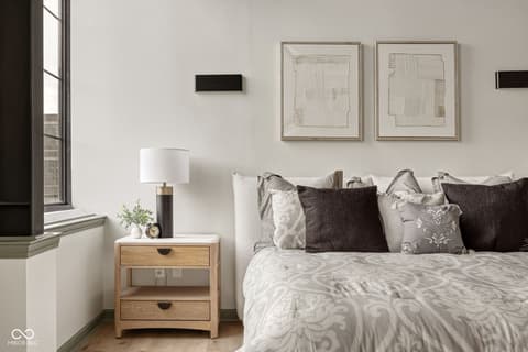 Bedroom at 630 N College Avenue, Indianapolis, IN