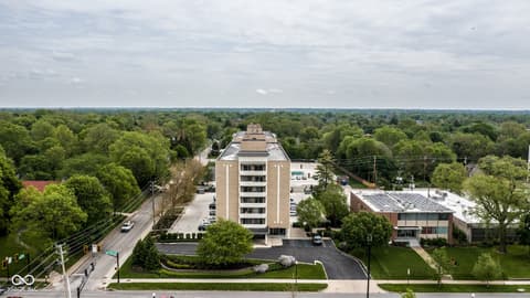 Aerial view at 3965 N Meridian Street, Indianapolis, IN