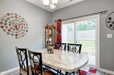 Breakfast Area — 2297 Bersot Court, Brownsburg, IN