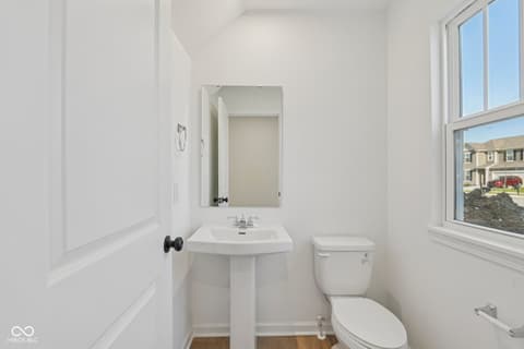 Bathroom at 1947 White Oak Lane, Shelbyville, IN