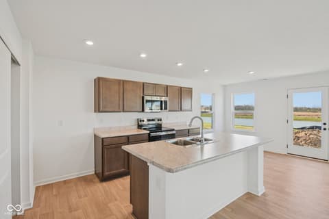 Kitchen at 1947 White Oak Lane, Shelbyville, IN