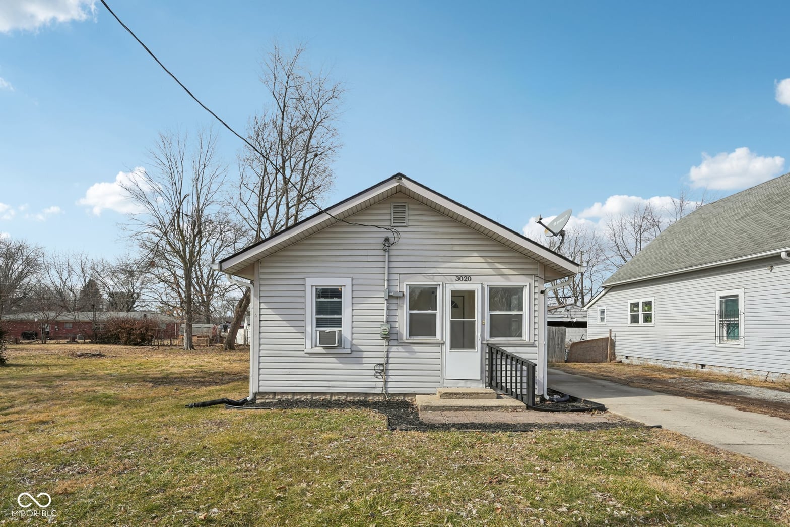 Front exterior at 3020 S Mooresville Road, Indianapolis, IN