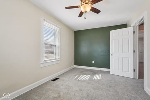 Bedroom at 3020 S Mooresville Road, Indianapolis, IN