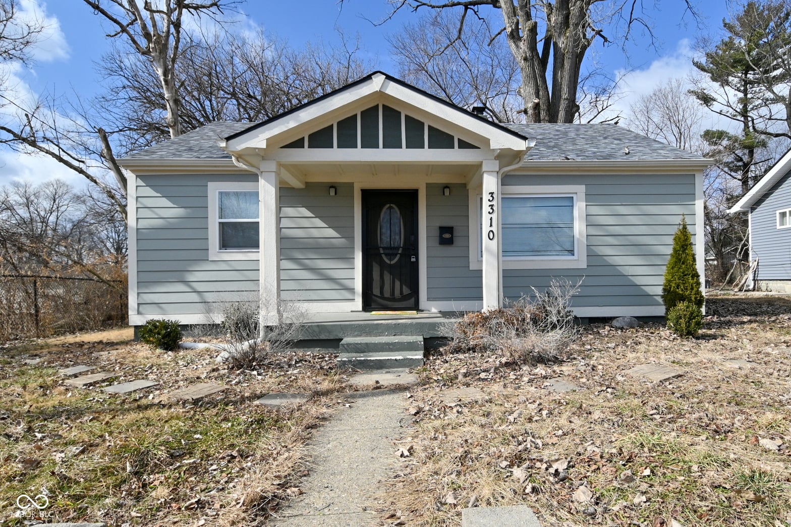 Front exterior at 3310 N Wallace Avenue, Indianapolis, IN