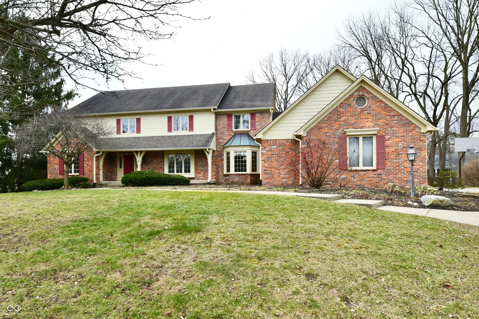 Front exterior at 13474 Dallas Lane, Carmel, IN