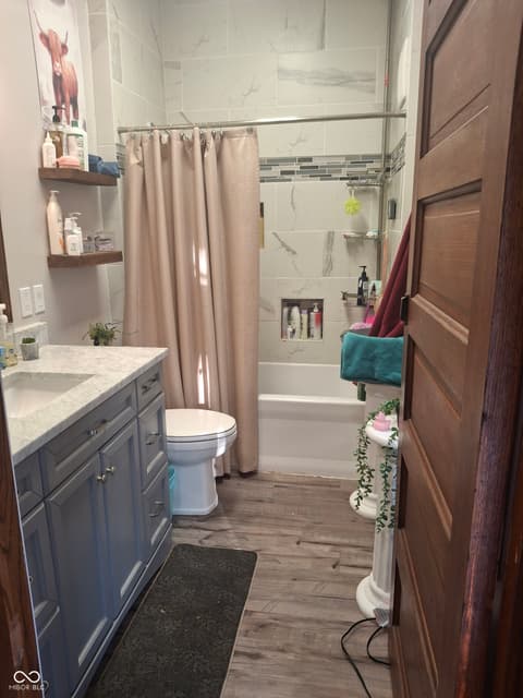 Bathroom at 102 N Warren Street, West Lebanon, IN