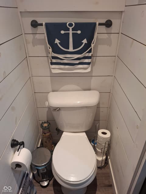 Bathroom at 102 N Warren Street, West Lebanon, IN