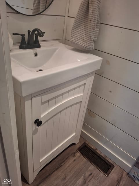 Bathroom at 102 N Warren Street, West Lebanon, IN