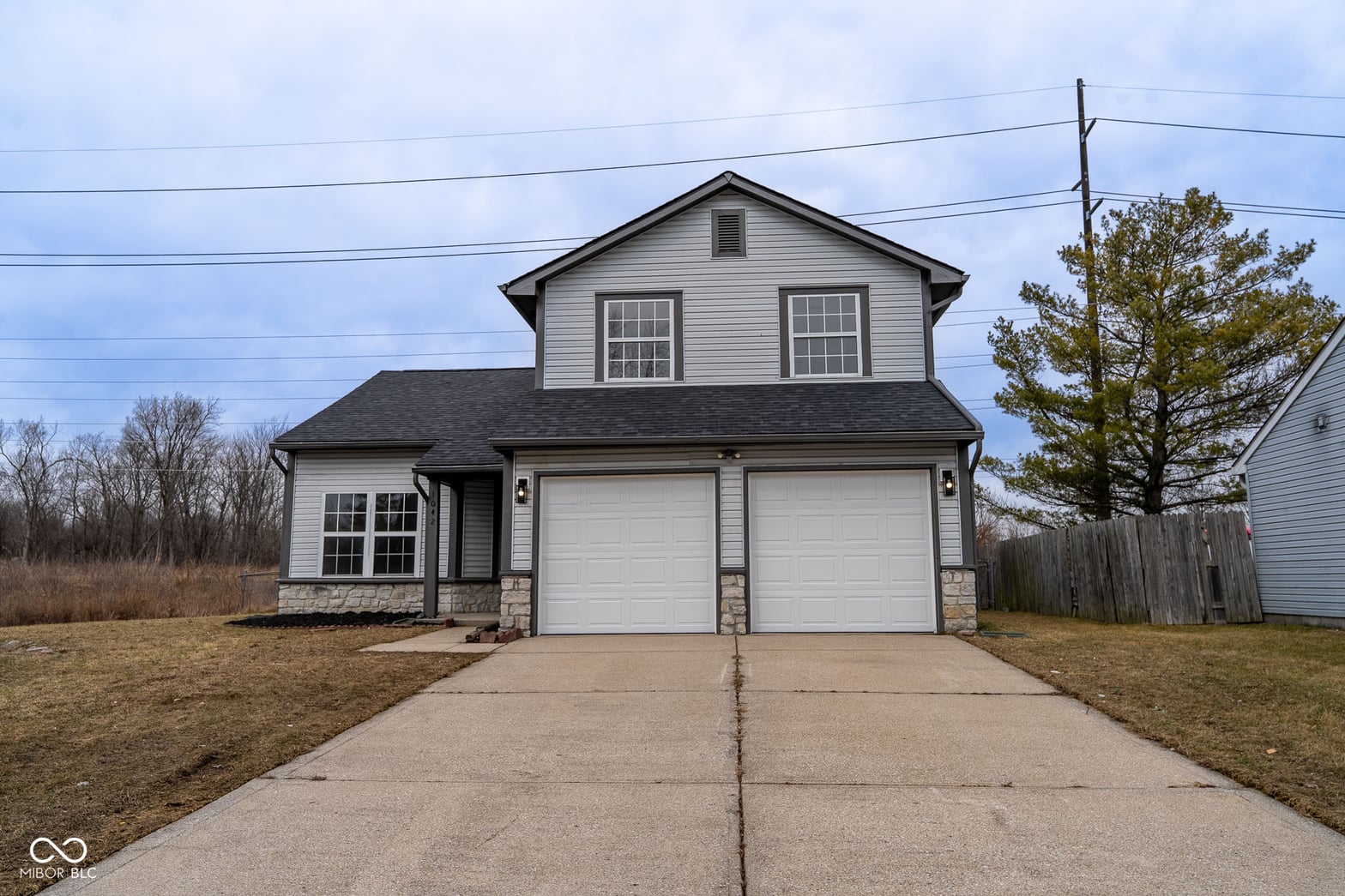 Front exterior at 10426 Maumee Drive, Indianapolis, IN