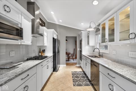 Kitchen at 4501 N Wheeling Avenue, Muncie, IN