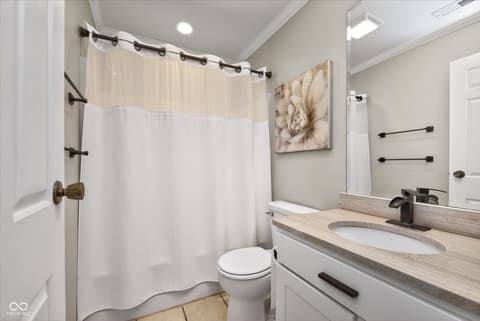 Bathroom at 4501 N Wheeling Avenue, Muncie, IN