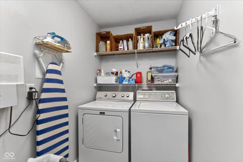 Laundry room at 4501 N Wheeling Avenue, Muncie, IN