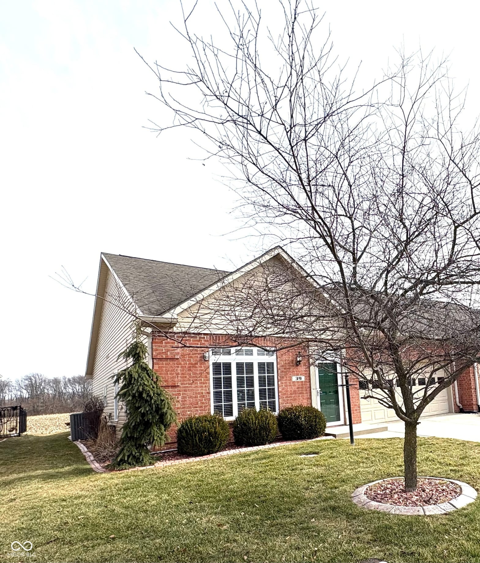 Front exterior at 39 Copperleaf Drive, Crawfordsville, IN