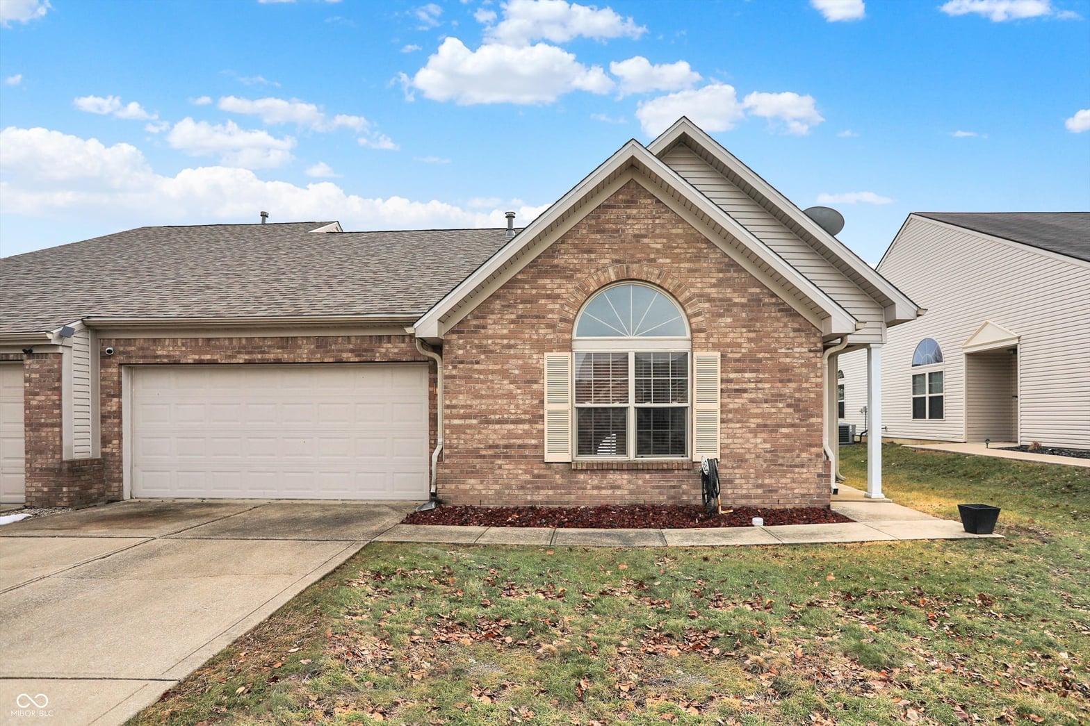 Front exterior at 10763 Whippoorwill Lane, Indianapolis, IN