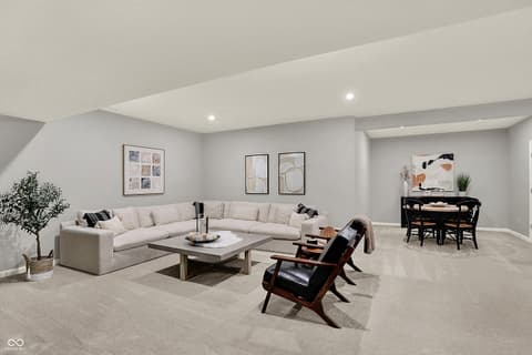 Living room at 15734 Scher Drive, Westfield, IN