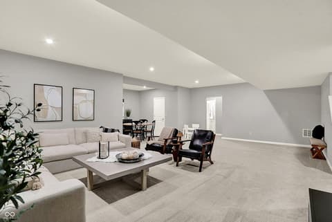 Living room at 15734 Scher Drive, Westfield, IN