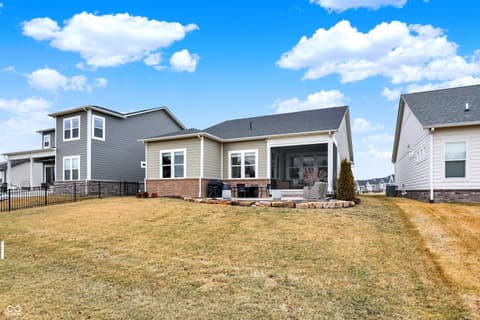 Backyard at 15734 Scher Drive, Westfield, IN