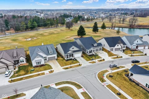 Aerial view at 15734 Scher Drive, Westfield, IN