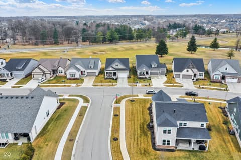 Aerial view at 15734 Scher Drive, Westfield, IN