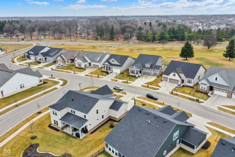 Aerial view at 15734 Scher Drive, Westfield, IN