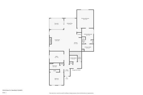 Floor Plan — 15734 Scher Drive, Westfield, IN