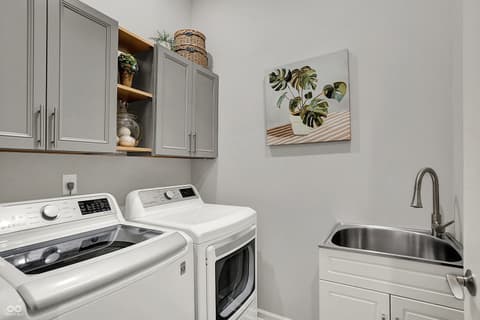 Laundry room at 15734 Scher Drive, Westfield, IN